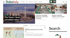 Desktop Screenshot of dubaitaly.com